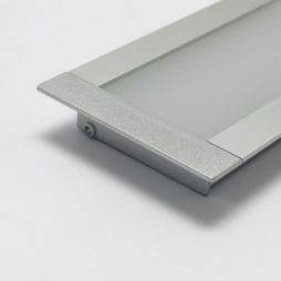 profilo led cartongesso con terminale