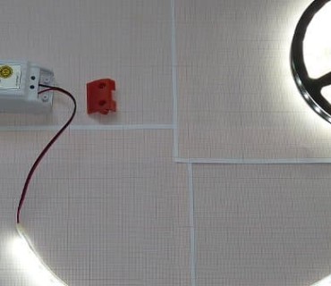 montaggio strisce led