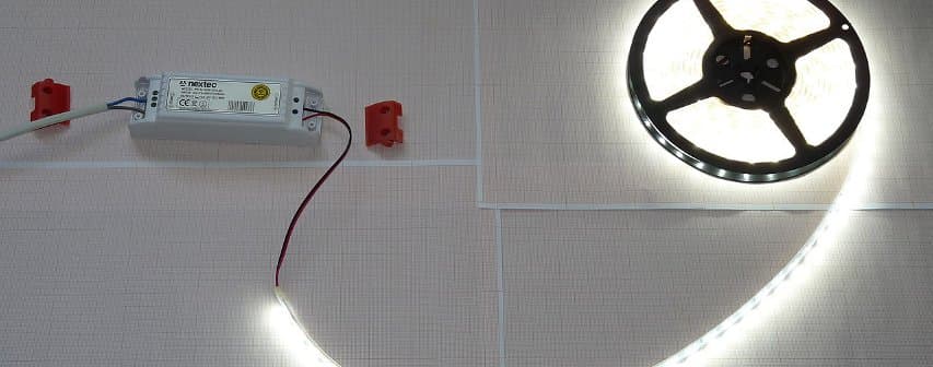 installazione strisce led in camera 