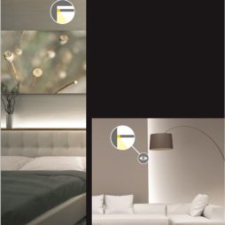 Applicazioni profilo led per cartongesso