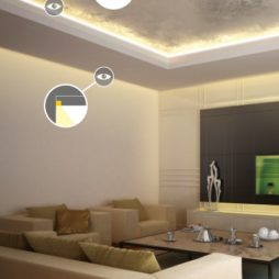 Montaggio profilo led cartongesso