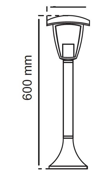 lampioncino led misure