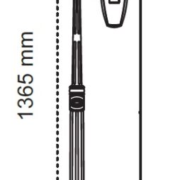 lampione led a una lampada misure