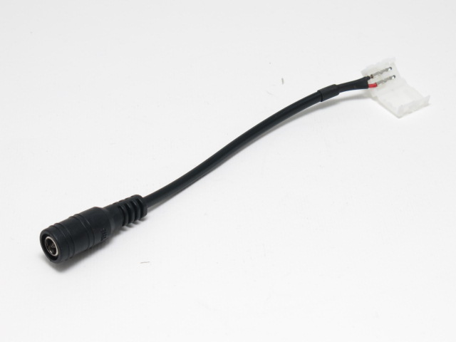 JOYLIT 2PIN 10MM Connettore per COB SMD Striscia LED, Senza Saldatura Trasparente Durevole