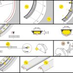 Montaggio profilo led flessibile arc12