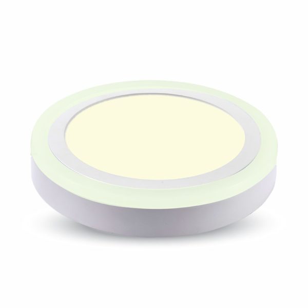 Pannello a doppio LED rotondo VT-1509RD