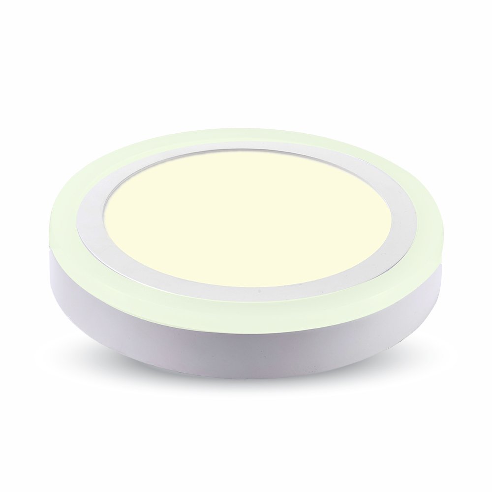 Pannello a doppio LED rotondo VT-2209RD