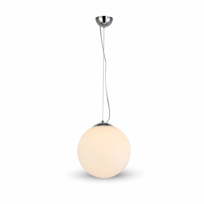 VT-7251 Lampadario LED a Sfera in Metallo e vetro con Portalampada E27