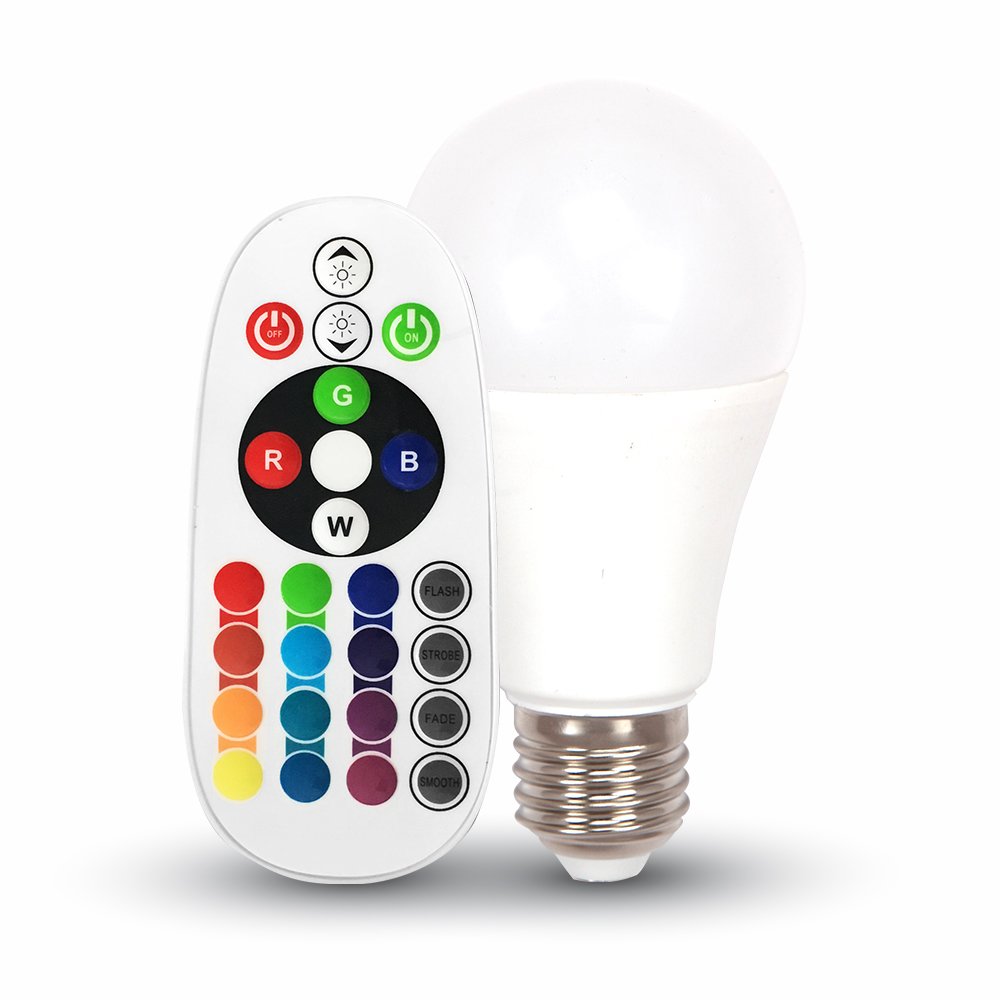 lampadina smart con telecomando RGB VT-2022