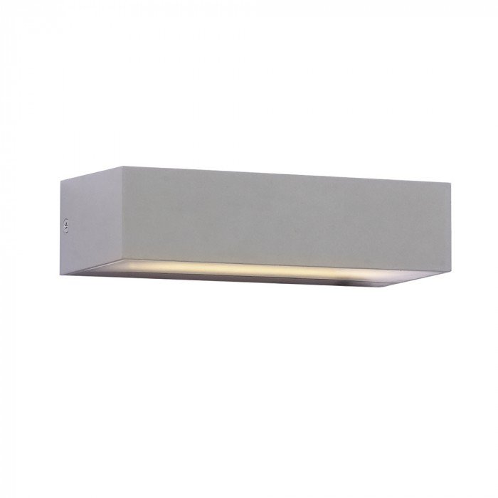 VT-8056 Lampada LED da Muro Rettangolare 9W Doppio Fascio Luminoso Colore Grigio