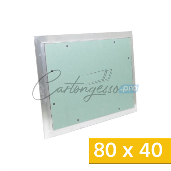 botola per cartongesso 80 x 40