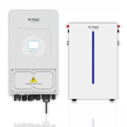 Kit fotovoltaico 6KW con 1 inverter ibrido (11529) e 1 batteria LifePO4 (11539) - SKU 100160