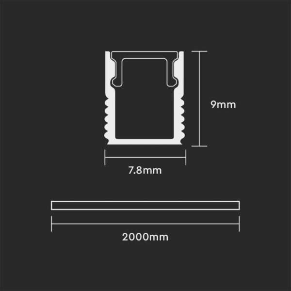 Profilo-in-alluminio-silver-per-strisce-led-con-cover-satinata