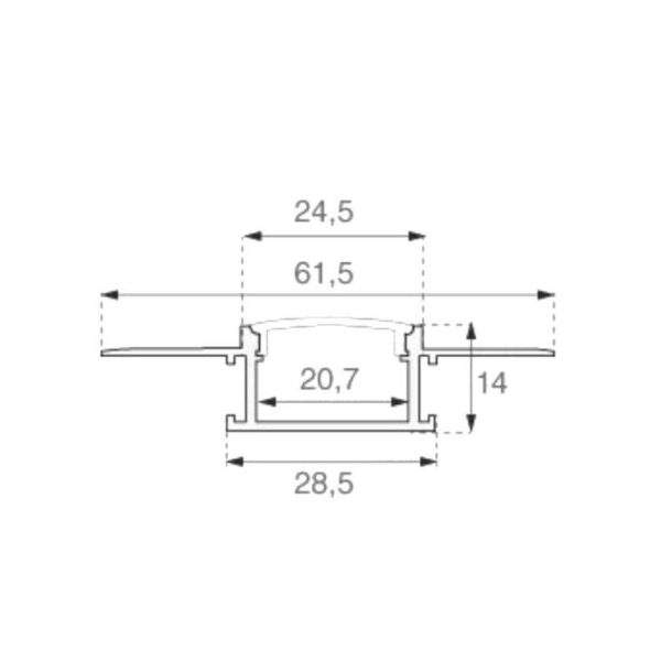 Profilo-led-a-incasso-per-cartongesso-SKU-3359