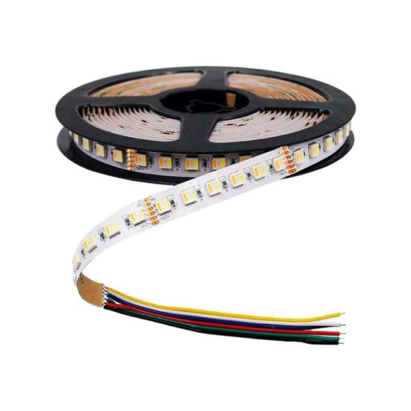 Strip LED SMD5050, colore 3in1+RGB, 24W