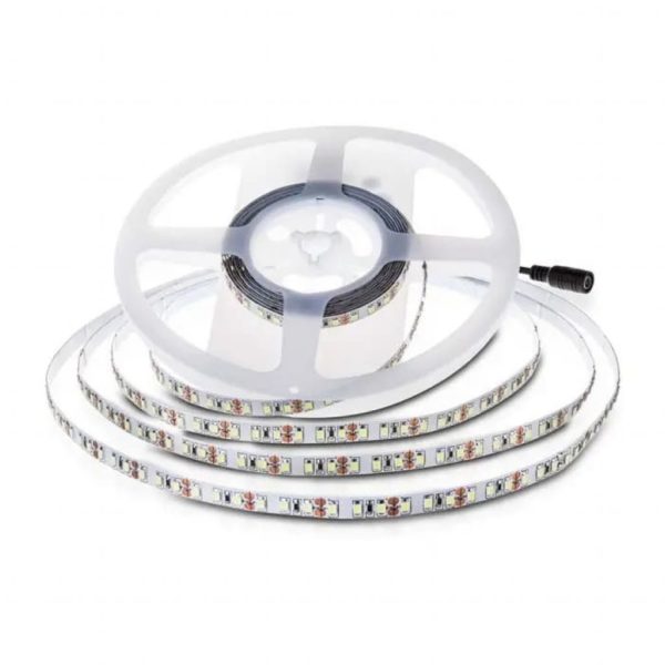 Strip LED da 8 mm, V-Tac SMD2835, 120 led per metro, 24 V